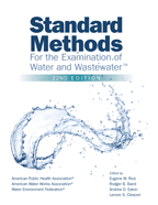 Standard Methods for the Examination of Water.22nd Ed®