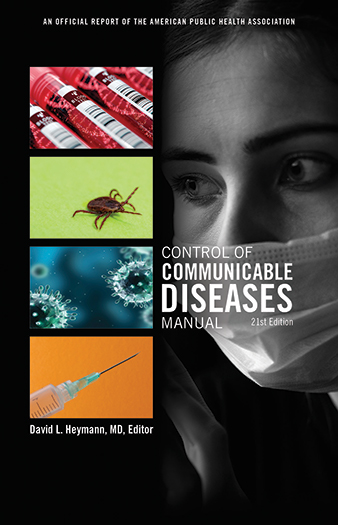 Control of Communicable Diseases Manual, 21st Edition<BR>Non-Member Price: $85.00<BR>Member Price: $59.50
