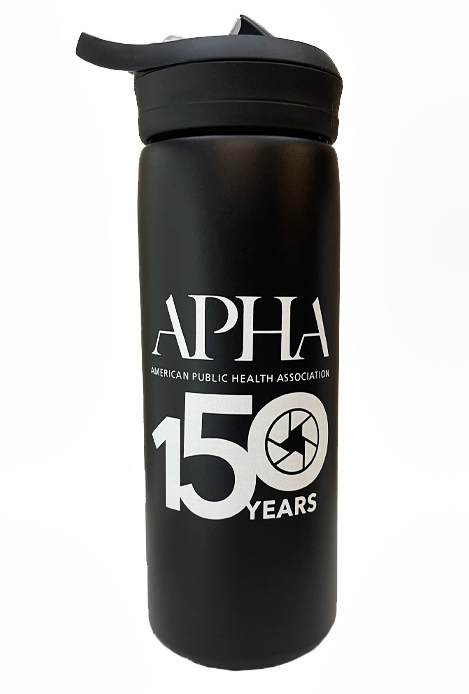 Water Bottle, 150th Anniversary Black